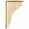 Ekena Millwork Pescadero Rough Sawn Corbel w/Backplate, Douglas Fir, 6"W x 14"D x 22"H COR06X14X22PEC01RDF - alternate 4